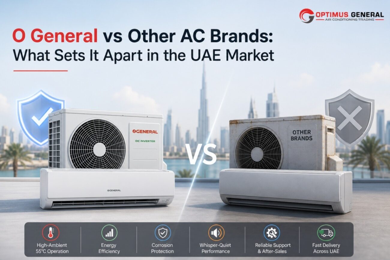 O General vs Other AC Brands in UAE